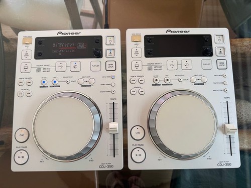 Pioneer cdj 350 white - cdj-350-w, pair