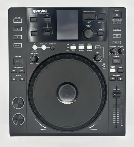 Gemini cdj 700 media player - media,