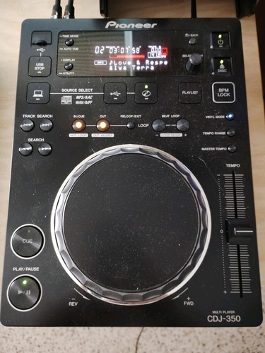 Pioneer cdj 350 - cdj‑350, compact