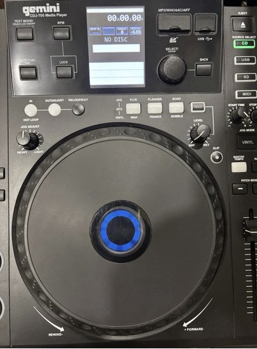 Gemini cdj 700 media player - gemini,
